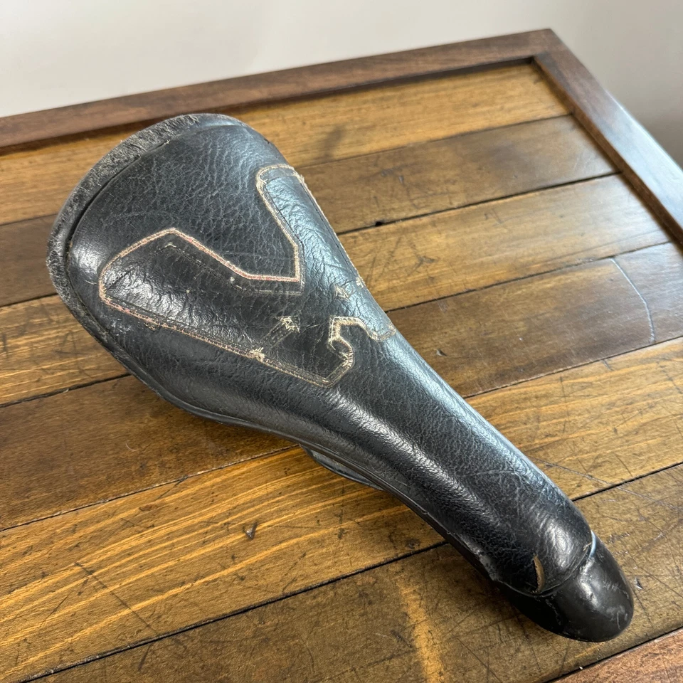 Assento Redline BMX acolchoado old school BMX nariz caído médio OG 1990s 2000s cortes X - Imagem 3 de 4