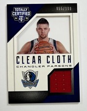 2014-15 Panini Totally Certified #57 Chandler Parsons Relic 55/199 AR86