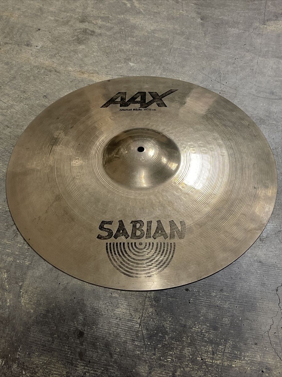 SABIAN AAX METAL RIDE 20”/51cm SYMBOL | eBay SABIAN AAX METAL RIDE 20”/51cm SYMBOL | eBay