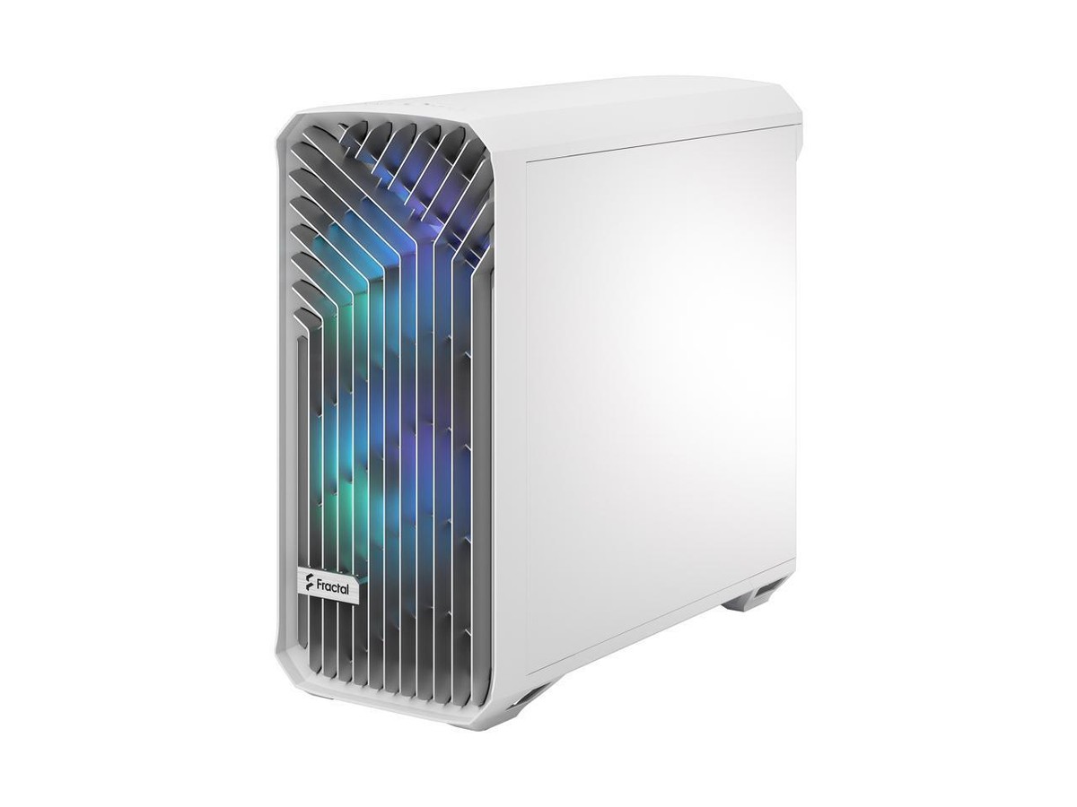 Fractal Design Torrent RGB White E-ATX Tempered Glass Window Fractal Design Torrent RGB White E-ATX Tempered Glass Window