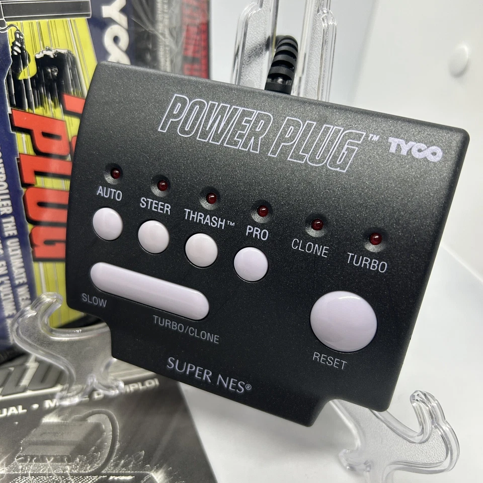 TYCO Power Plug, Super Nintendo SNES Adapter - Complete CIB With Box/Manual - Image 3 of 4