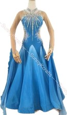 jz Handmade Women Samba Ballroom Swing Salsa Rumba Latin Dance Dress RHYTHM