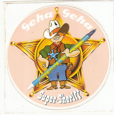 GEHA Aufkleber - Sticker Collector 