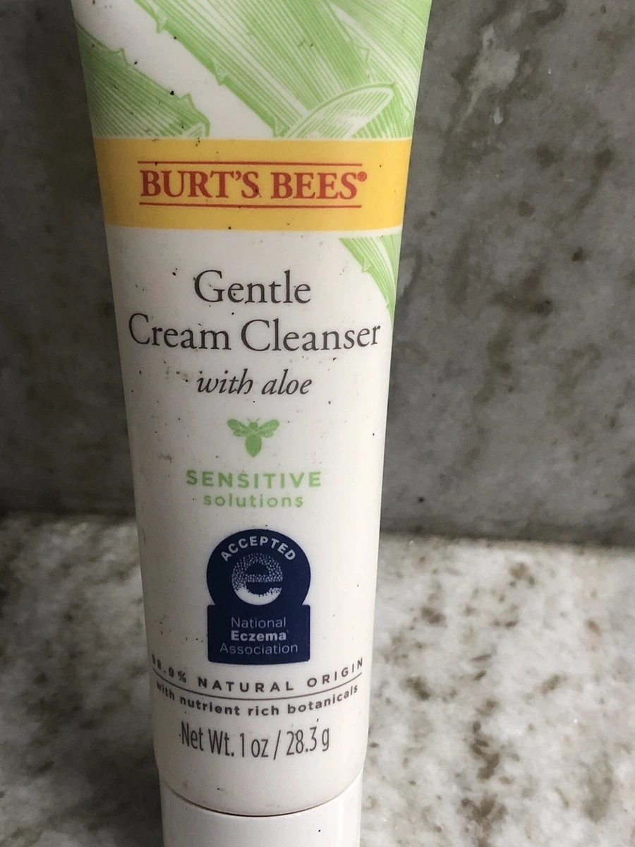 Sensitive Solutions Gentle Cream Cleanser With Aloe Burt's, 47 OFF