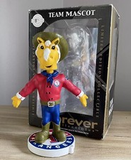 CAPTAIN Texas Rangers MLB Vintage Mascot 2003 Logo Base Bobblehead NIB!