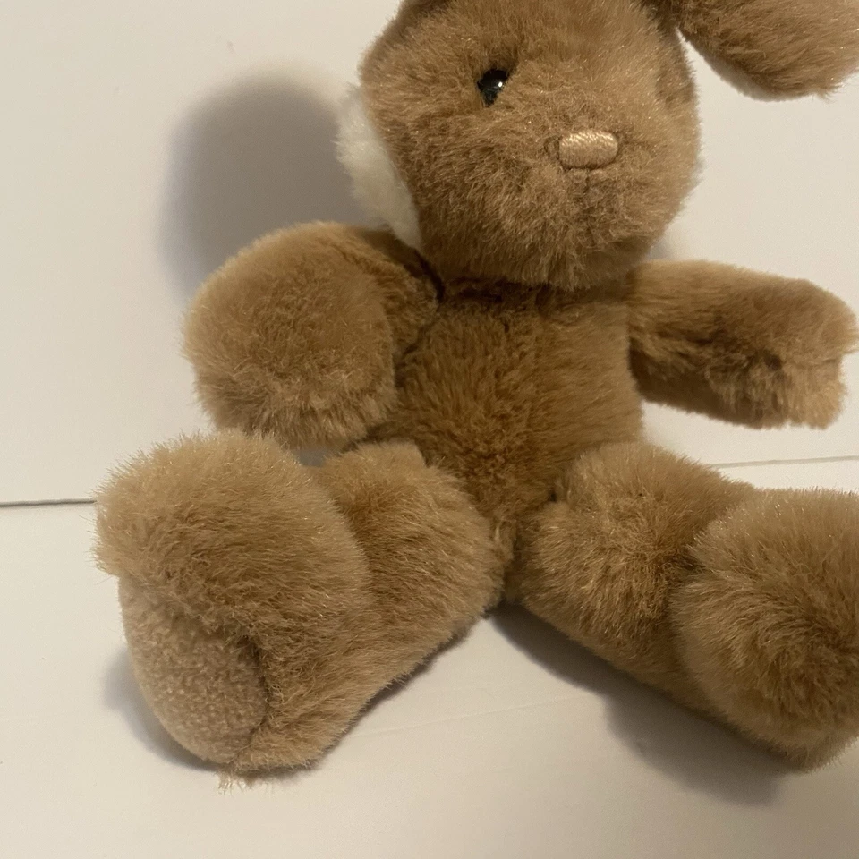 Gund Bunky Bunny Rabbit Plush Brown White 1988 Stuffed Animal Toy 11” Vintage - Image 3 of 4