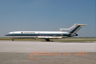 Eastern Airlines Boeing 727-225 N8832E in September 1977 8''x12'' Color Print