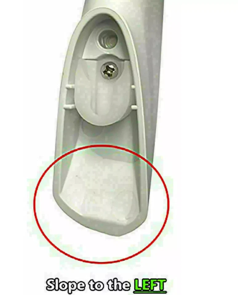 Manija de puerta de nevera - Frigidaire FFTR1821QW3 LFHT1831QP0 LFTR1814LW9 FFTR1817LW9 Foto 3 de 4