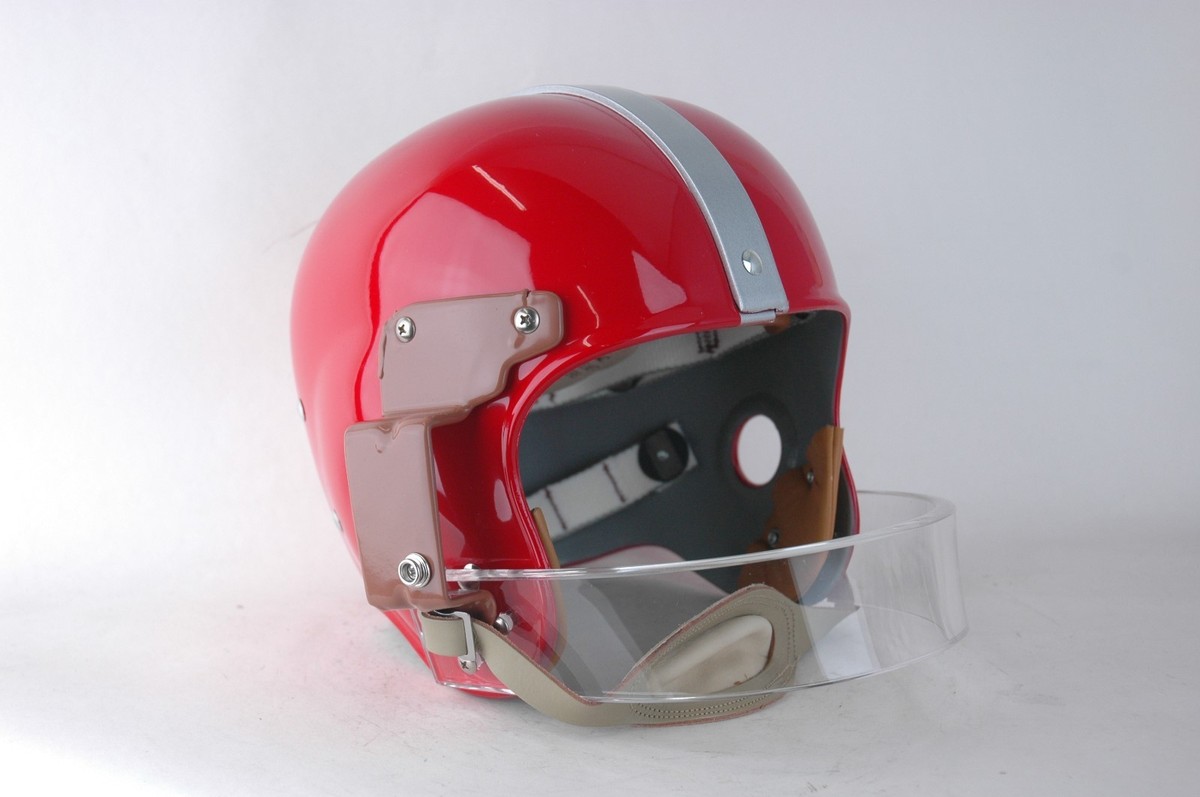 1954 Suspension RK Football Helmet Y.A. Tittle