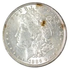 1886 Morgan Silver Dollar ~ AU