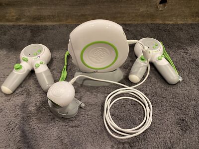 Leap Frog Leap TV Bundle Lot 2 Controllers 1 Console 1 Camera No USB Or Power Ca
