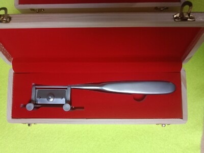 SILVERS SKIN GRAFT KNIFE HANDLE DERMATOME WITH 1 PC BLADE SURGICAL INSTRUMENT