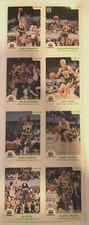 1983 1984 STAR Co. Seattle Supersonics Team Basketball Uncut Panel 8 Card Sheet