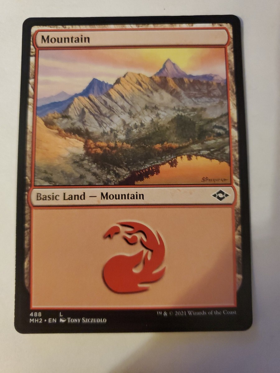 25 Land Pack MTG Basic Land Pack - 25 Basic Mountain Cards (Red) For ...