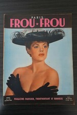 1950s Paris FROU FROU - revue n°9 - PIN UP