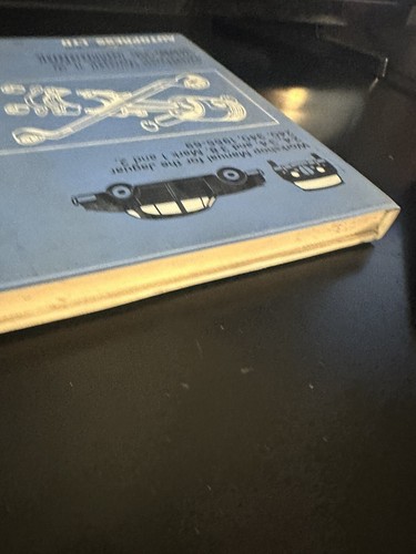 Workshop Manual For Jaguar Mark 2.4, 3.4,3.8 and Mark 1 and 2 240/340 1955-1969 - Picture 3 of 7