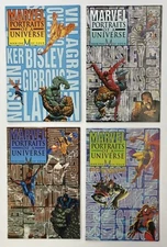Marvel Portraits of a Universe #1-4 Complete Series Comic Books 1995 Spider-Man 