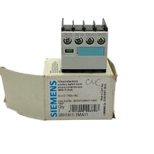 Siemens Auxiliary Contact Block 10A/240V General Use 3RH1911-1MA11