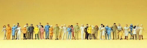 Preiser Figuren für Spur 1 aus Kunststoff