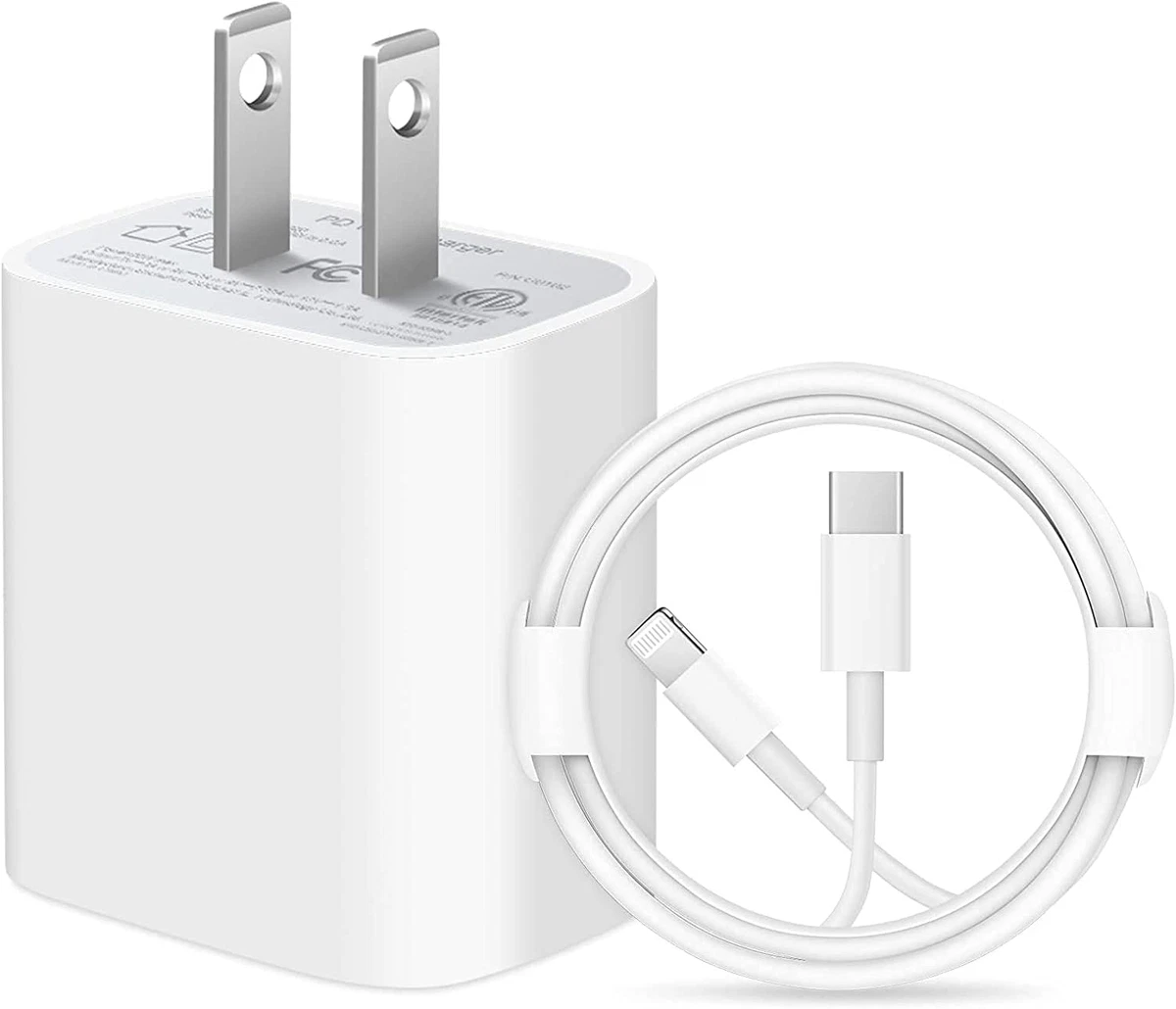 Carga Rapida USB-C De 20W Cargador Para iPhone 12 11 Pro Max XS X