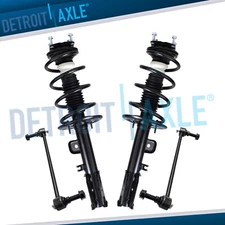 Front Struts w/ Coil Spring Assembly + Sway Bar Link for 2011-2013 Ford Explorer