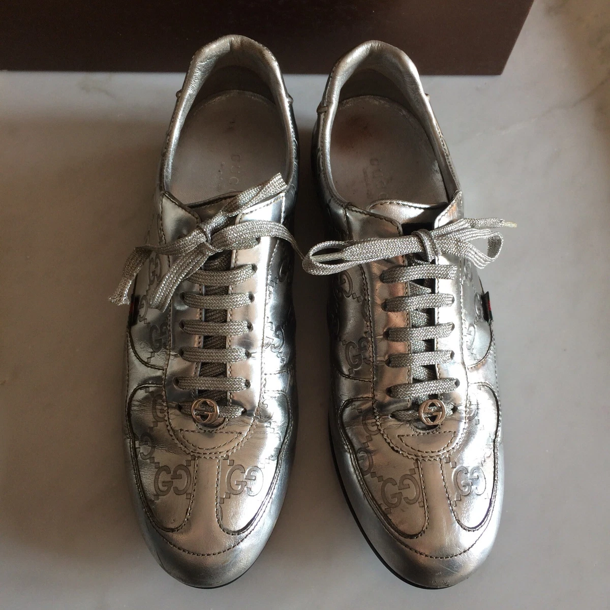 Scarpe hot sale gucci pelle