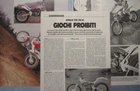 MOTOSPRINT988-PROVA / TEST-1988- APRILIA TXR 312 M - 3 sheets