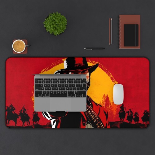 Desk Mat&Mouse Pad:Arthur Morgan,RDR 2 Gift to Gamer - Afbeelding 5 van 13