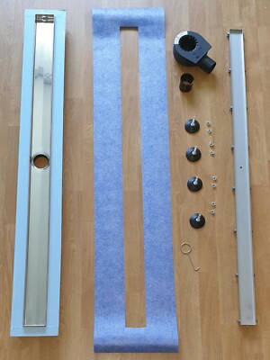Tece Drainline Duschrinne Komplettset 1200 mm DN 50 Ablauf NEU !!!