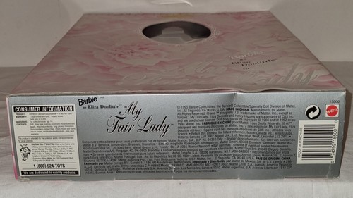 Barbie Eliza Doolittle My Fair Lady 1995 #15500 Audrey Hepburn EMBASSY BALL - Imagen 12 de 15