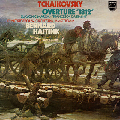 Bernard Haitink    Tchaikowsky: Overture 1812 (1973) Philips 6880 039 Italy NEW