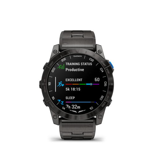 Garmin 010-02804-80 D2 Mach 1 Pro Aviator Smartwatch w/Vented Titanium Bracelet - Picture 8 of 11