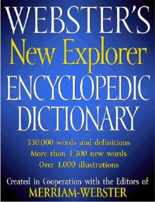 Websters New Encyclopedic Dict,Merriam-Webster