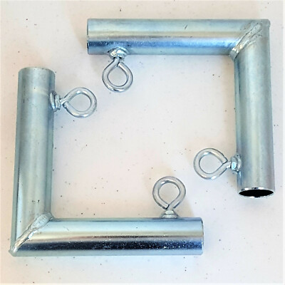 2pc L Shape Corner Canopy Fitting Patio Garden Booth Carport (FWFL) 1 5/8'' Pipe