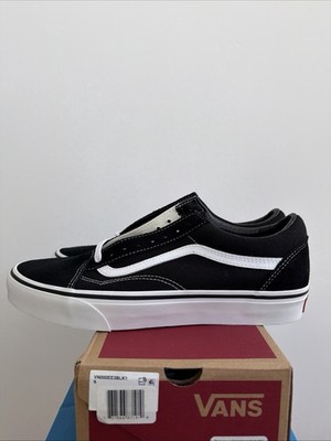 Vans Old Skool Black White Men s 9/Women s 10.5 New In Box