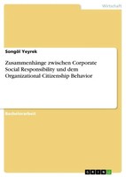 ZusammenhäNge Zwischen Corporate Social Responsibility Und Dem Organizational...