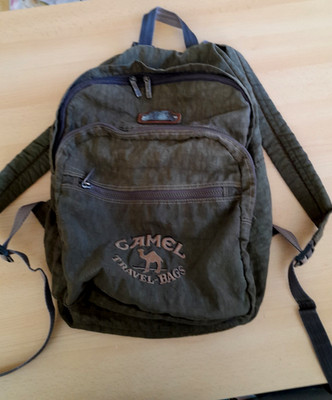 Camel Travel -Bags Rucksack grün - superleicht - Vintage