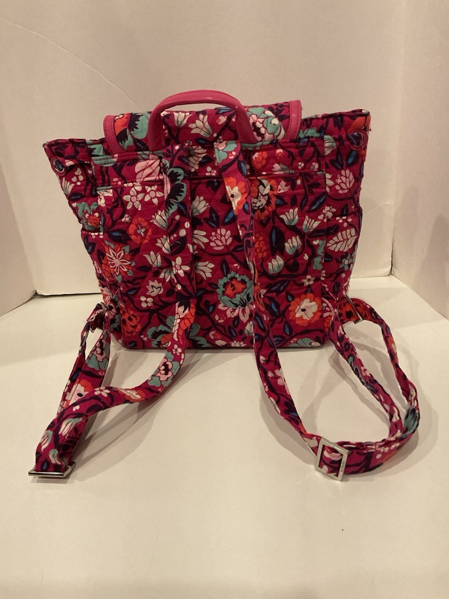 Very Gently Used ~Vera Bradley Bloom Berry Convertible  display picture 2