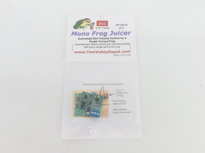 #ad Tam Valley Depot MFJ003U Mono Frog Juicer 2.0 DCC Turnout Frog Polarity Control $24.95