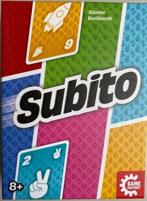 Subito - ein Spiel für flinke Hände und schnelle Köpfe! von Game Factory