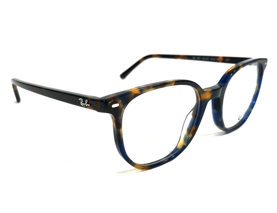 Ray-Ban Eyeglasses Frames RB5397 ELLIOT 8174 Havana Blue Tortoise 50-19-145 - Image 2 of 4