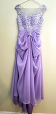 purple prom dress small