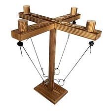 Ring Toss Games for Adults,Wooden Hook and Tossing Game,Hook and Ring Games 2