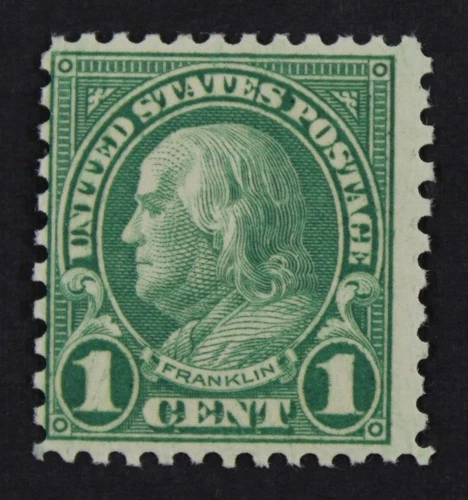 CKStamps: US Stamps Collection Scott#578 1c Franklin Mint H OG