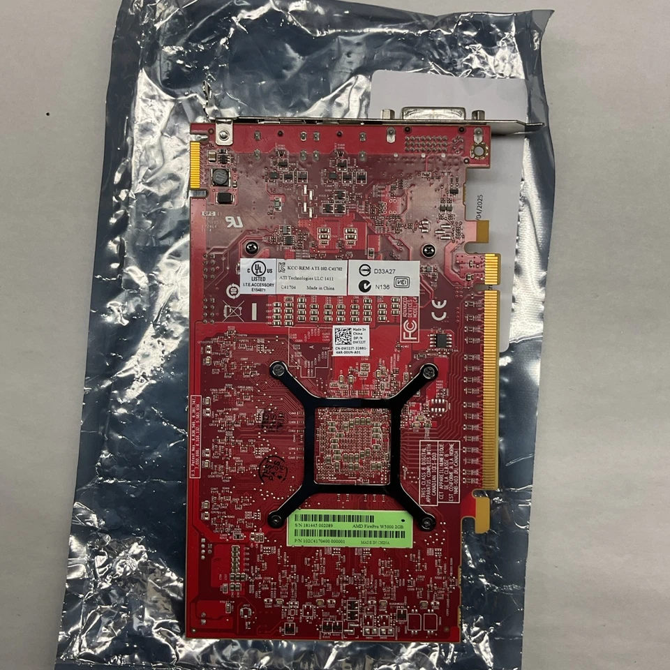 AMD Firepro Graphics W5000 2GB GDDR5, C41704, P/N: 102C4170400 MINT CONDITION - Image 3 of 4