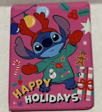 Disney Stitch Happy Holidays Fridge Magnet NEW