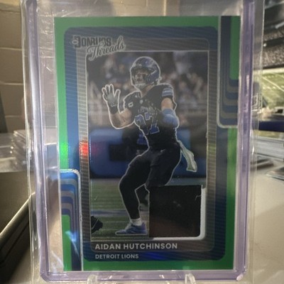 Panini 2025 Donruss Optic Aidan Hutchinson Donruss Threads Lions 146/149