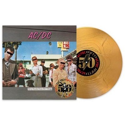 AC/DC: Dirty Deeds Done Dirt Cheap/gold vinyl (Vinyl)