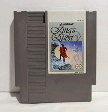 King's Quest V (5) for Nintendo NES Authentic Cartridge Game  Tested