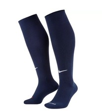 Nike Classic Blue Soccer Socks, Sz Large, Unisex M 8-12, W 10-13 SX5728-410 NWT